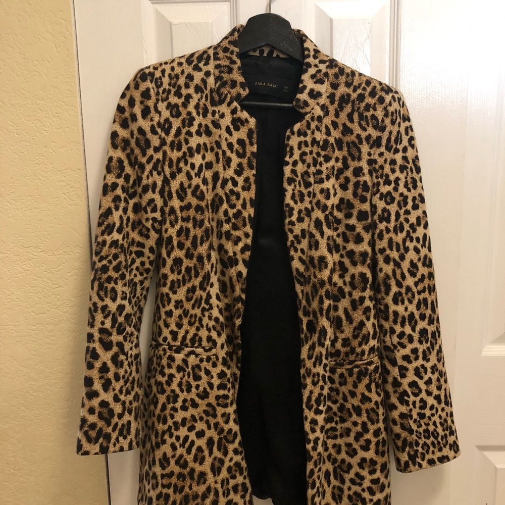 Leopard Zara blazer